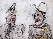 James Ensor The Grotesque Singers oil painting artist